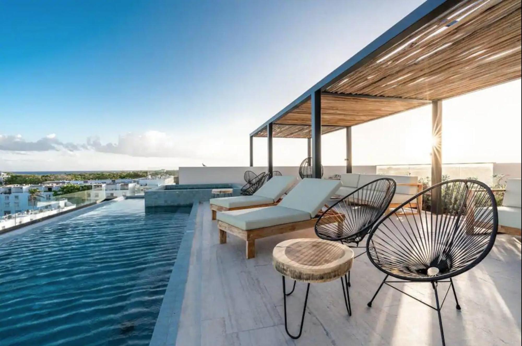 Apartamento Kaab With Ocean View Pool Playa del Carmen